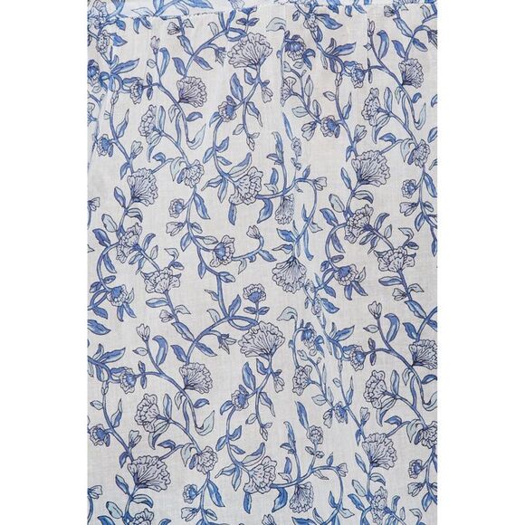 BEACHLUNCHLOUNGE COLLECTION Womens White Back Pintuck Front Yoke Top XS - Picture 4 of 4